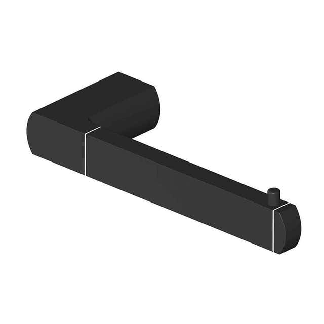 Gustavsberg Square Toalettrullholder Svart matt Gustavsberg Toalettrullholder VIL-7031772