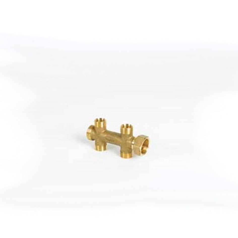 Høiax Fordeler m/2+2 kurser 1/2"x3/4" Høiax Fordeler tappevann HO-5125093