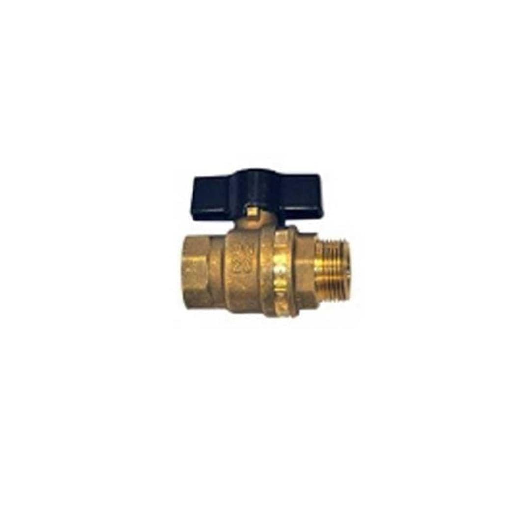 Høiax Kuleventil inn/ut med T-grep 3/4" Høiax Kuleventil HO-5125126