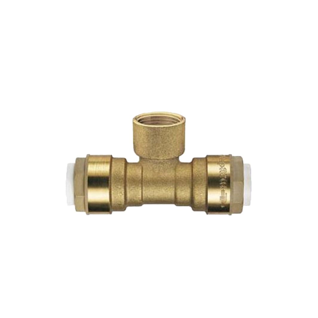 Høiax Push T-rør 22mmx3/4"x18mm Høiax Rørdeler tappevann HO-5125413