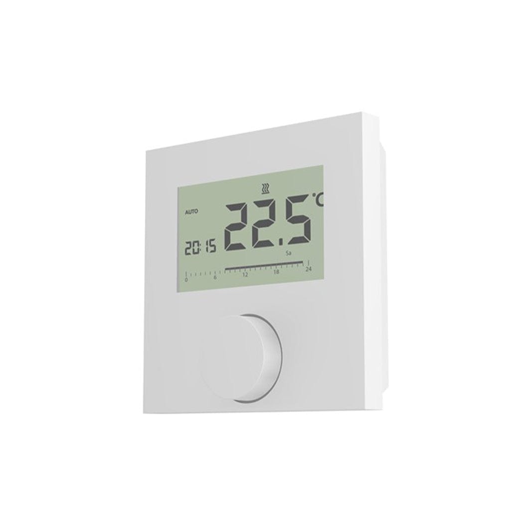 Høiax Romtermostat 24V digital kablet for gulvføler Høiax Romregulering gulvvarme HO-8378261