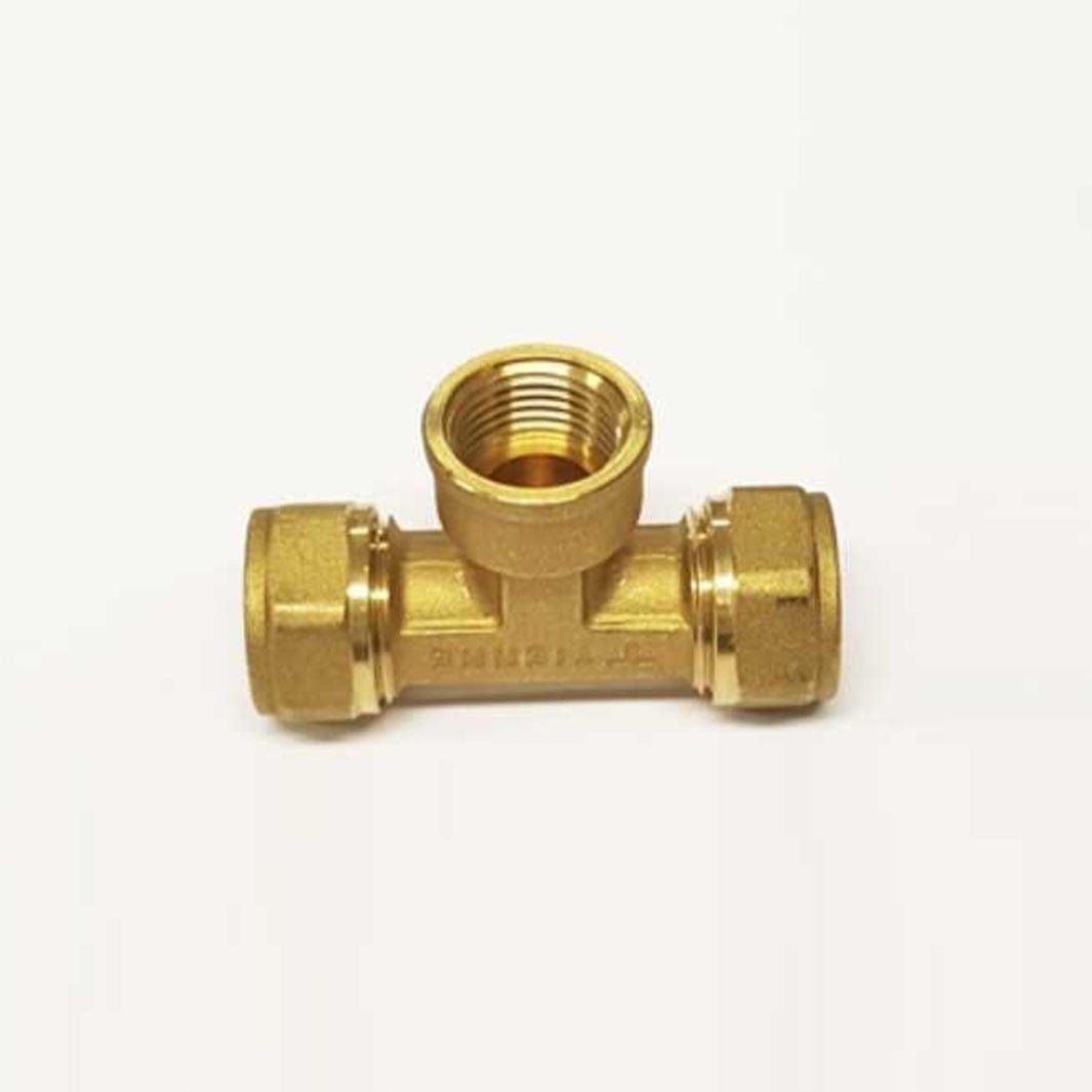 Høiax T-rør Pex 18x18x18mm Høiax Rørdeler tappevann HO-5125313