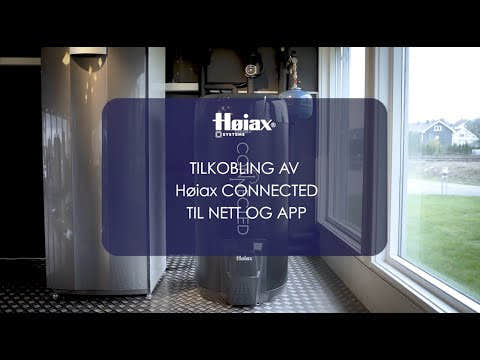 Tilkobling av Connected til nett og app