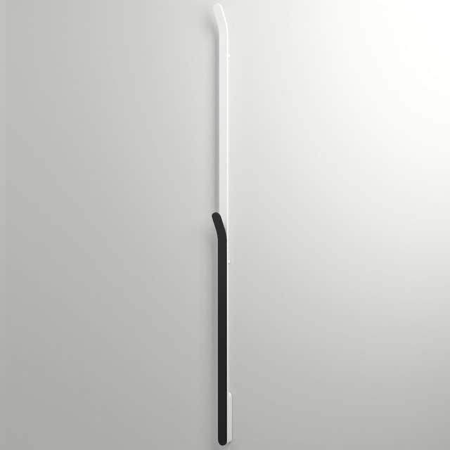 INR Bow Håndkletørker H170 Designvinner Hvit matt / Svart matt INR Iconic Nordic Rooms Håndkletørker strøm INR-80000850