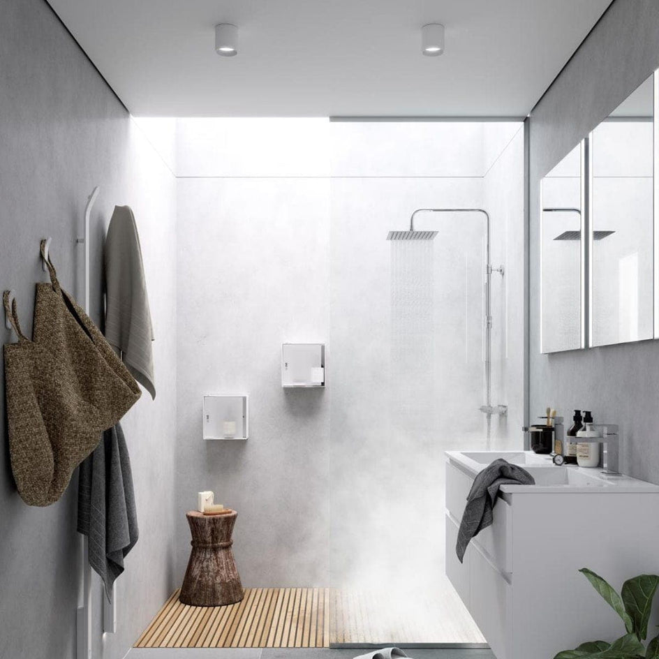 INR Bow Håndkletørker H170 Designvinner INR Iconic Nordic Rooms Håndkletørker strøm