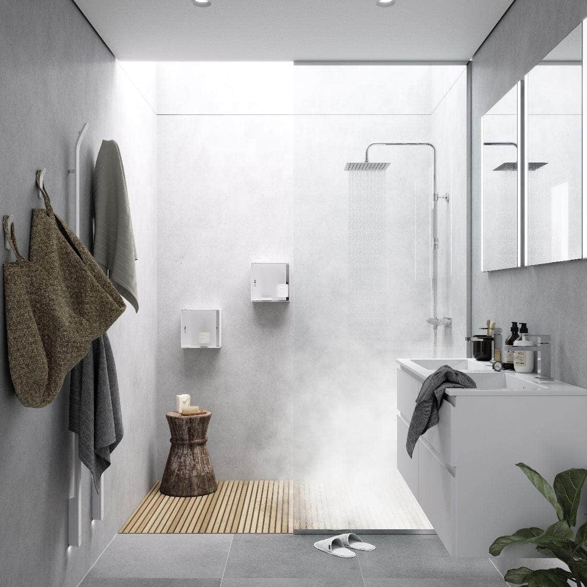 INR Case Dusjoppbevaring INR Iconic Nordic Rooms Dusjhylle