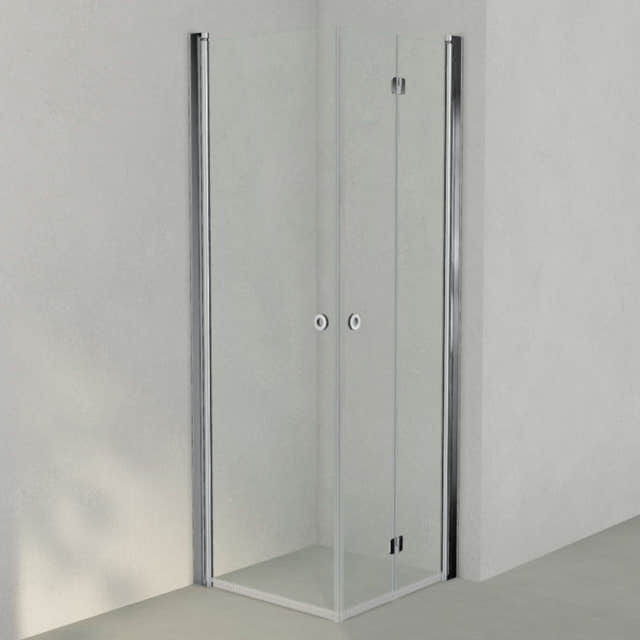 INR Dusjhjørne LINC 66 Flex Original Krom / 70x70cm / Høyre hengslet INR Iconic Nordic Rooms Dusjhjørne INR-566202377