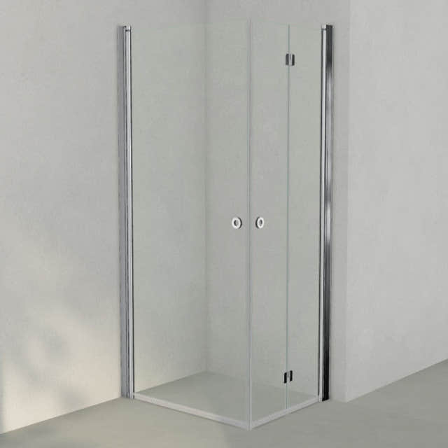 INR Dusjhjørne LINC 66 Flex Original Krom / 90x70cm / Høyre hengslet INR Iconic Nordic Rooms Dusjhjørne INR-566202397