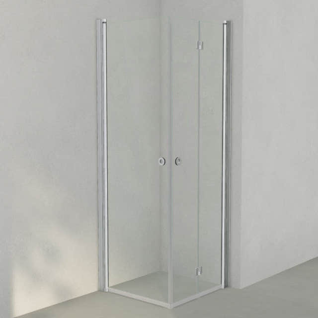 INR Dusjhjørne LINC 66 Flex Original Matt aluminium / 70x70cm / Høyre hengslet INR Iconic Nordic Rooms Dusjhjørne INR-566202977