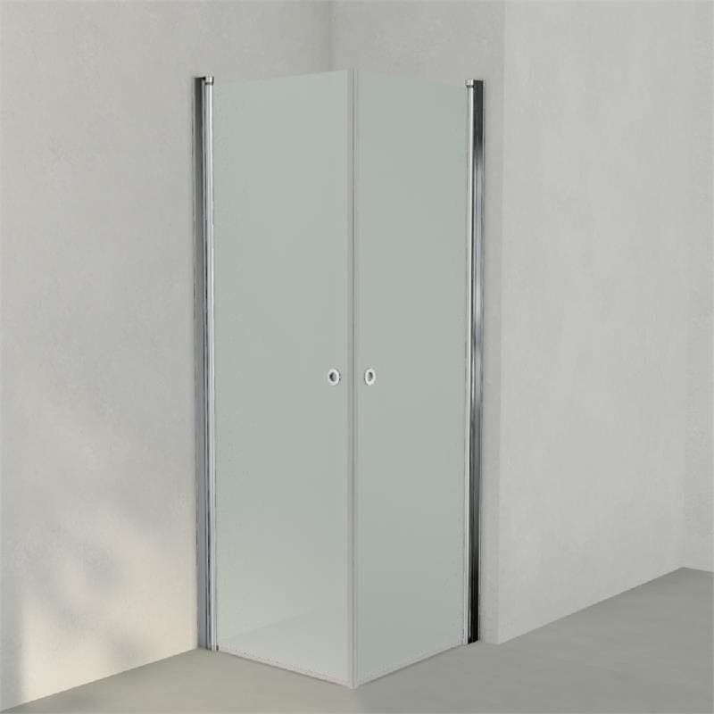 INR Dusjhjørne LINC ANGEL Frostet / Stripe Glass
