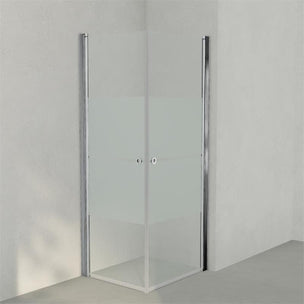 INR Dusjhjørne LINC ANGEL Frostet / Stripe Glass