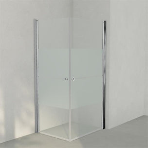INR Dusjhjørne LINC ANGEL Frostet / Stripe Glass