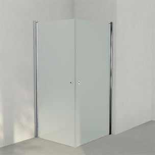 INR Dusjhjørne LINC ANGEL Frostet / Stripe Glass