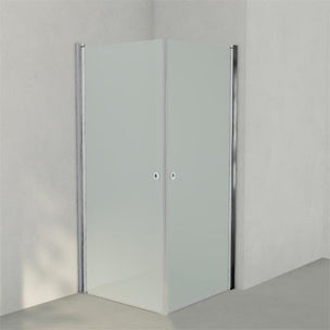 INR Dusjhjørne LINC ANGEL Frostet / Stripe Glass