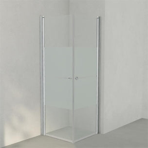INR Dusjhjørne LINC ANGEL Frostet / Stripe Glass