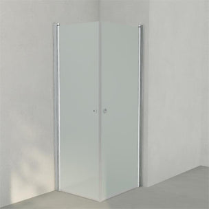 INR Dusjhjørne LINC ANGEL Frostet / Stripe Glass