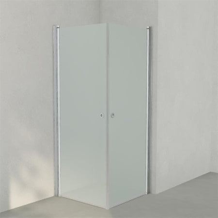 INR Dusjhjørne LINC ANGEL Frostet / Stripe Glass