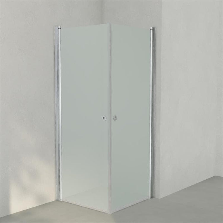 INR Dusjhjørne LINC ANGEL Frostet / Stripe Glass