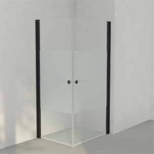 INR Dusjhjørne LINC ANGEL Frostet / Stripe Glass