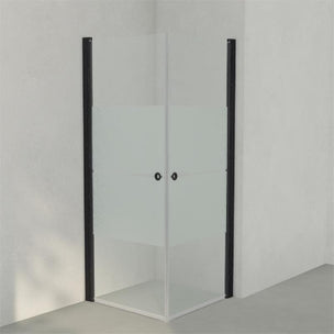 INR Dusjhjørne LINC ANGEL Frostet / Stripe Glass