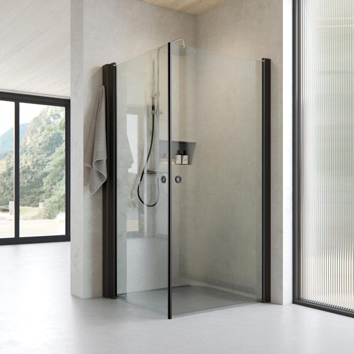 INR Dusjhjørne LINC ANGEL Safetech Glass INR Iconic Nordic Rooms Dusjhjørne