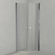 INR Dusjhjørne LINC NIAGARA Original, Grått Glass Krom / 70x70cm / Grått glass INR Iconic Nordic Rooms Dusjhjørne INR-56003377