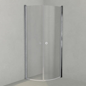INR Dusjhjørne LINC NIAGARA Grått Glass