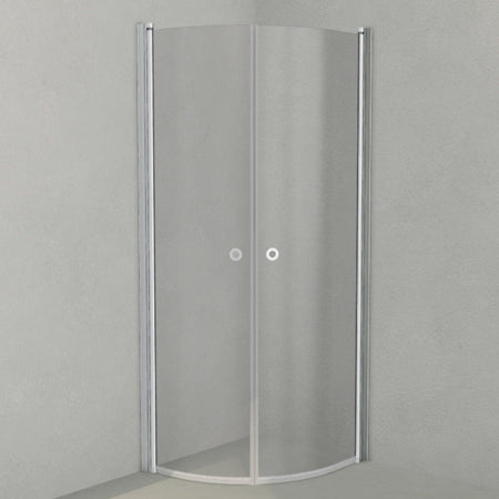 INR Dusjhjørne LINC NIAGARA Grått Glass