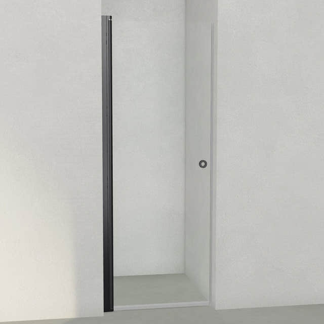 INR Dusjnisje LINC 2 Original Svart matt / 77,5cm / Timeless klart glass INR Iconic Nordic Rooms Dusjnisje INR-50211180