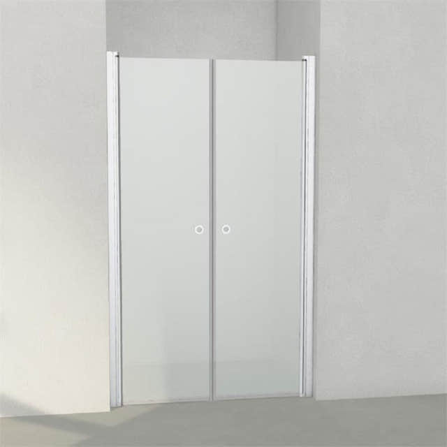 INR Dusjnisje LINC 3 Måltilpasset Matt aluminium / Måltilpasset / Frostet glass INR Iconic Nordic Rooms Dusjnisje INR-50310900