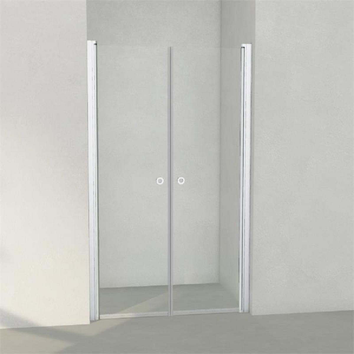 INR Dusjnisje LINC 3 Måltilpasset Matt aluminium / Måltilpasset / Timeless klart glass INR Iconic Nordic Rooms Dusjnisje INR-50311900