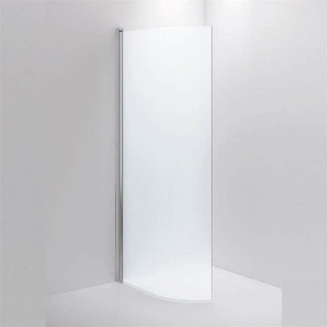 INR Dusjvegg LINC JOSEPHINE B78 og B88cm Krom / 78cm / Frostet glass INR Iconic Nordic Rooms Dusjvegg INR-55810380