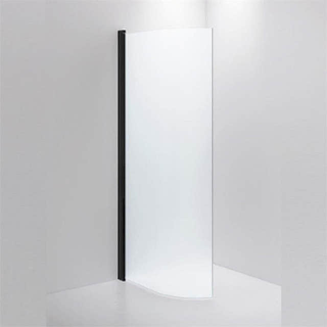 INR Dusjvegg LINC JOSEPHINE B78 og B88cm Svart matt / 88cm / Frostet glass INR Iconic Nordic Rooms Dusjvegg INR-55810190