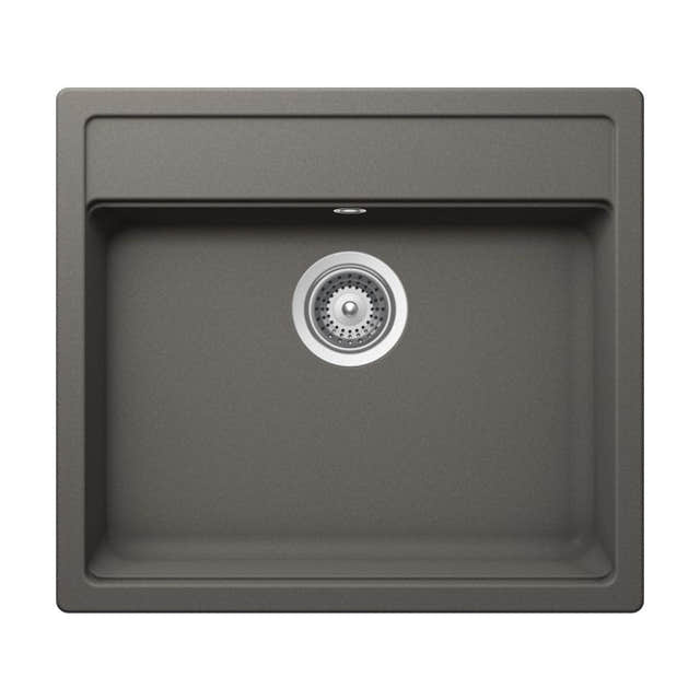 Intra Granite Mono N100 Kjøkkenvask Silverstone Intra Kjøkkenvask AH-MONON100-SI-PL