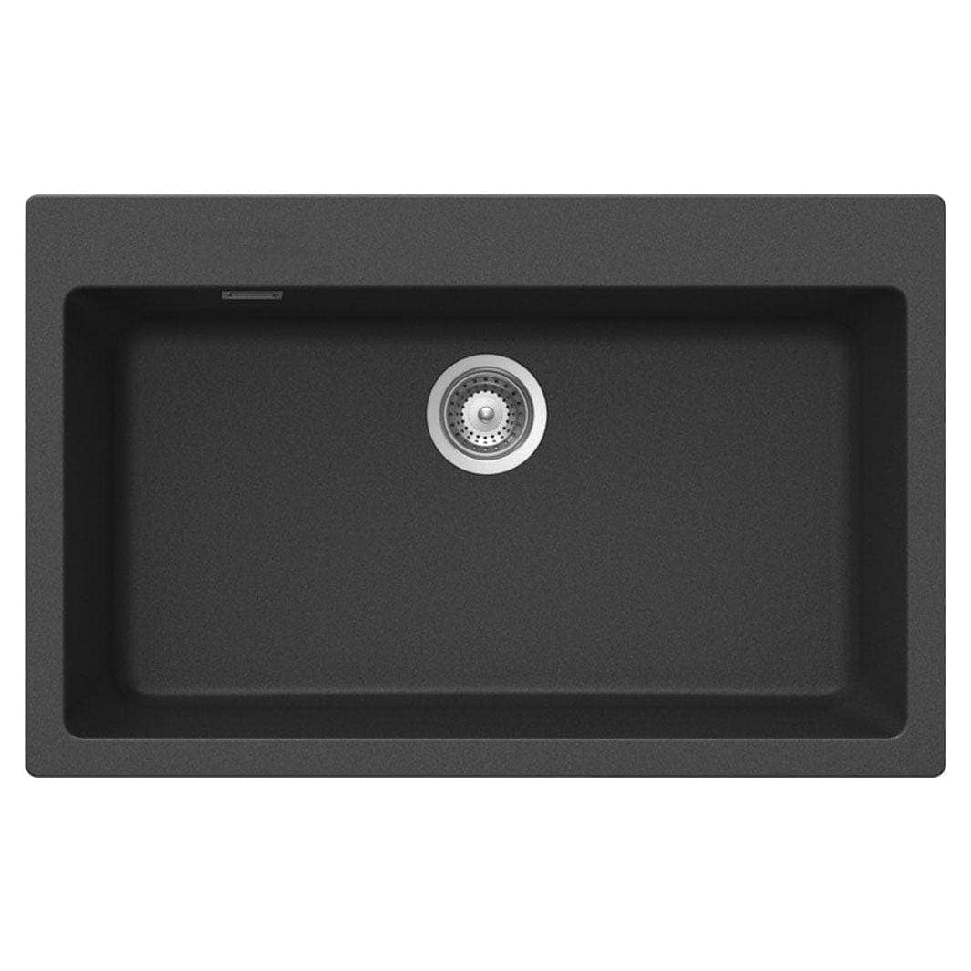 Intra Granite Primus N100XL Kjøkkenvask Onyx svart Intra Kjøkkenvask AH-PRIN100XL-O