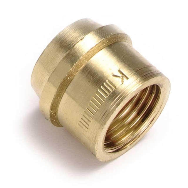 Isiflo Messing Overgangshylse 7/8"x1/2" Isiflo Diverse rørdeler AH-5020631