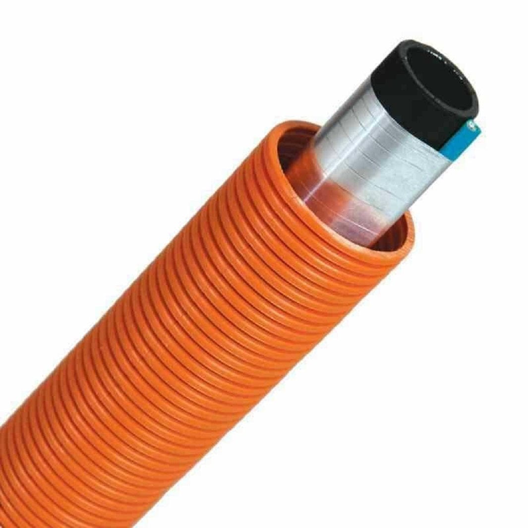 Isoterm PE 100 T75 Trykkavløp med Kabel - kveil 15-75 meter Isoterm Isotermrør GRO-2405804