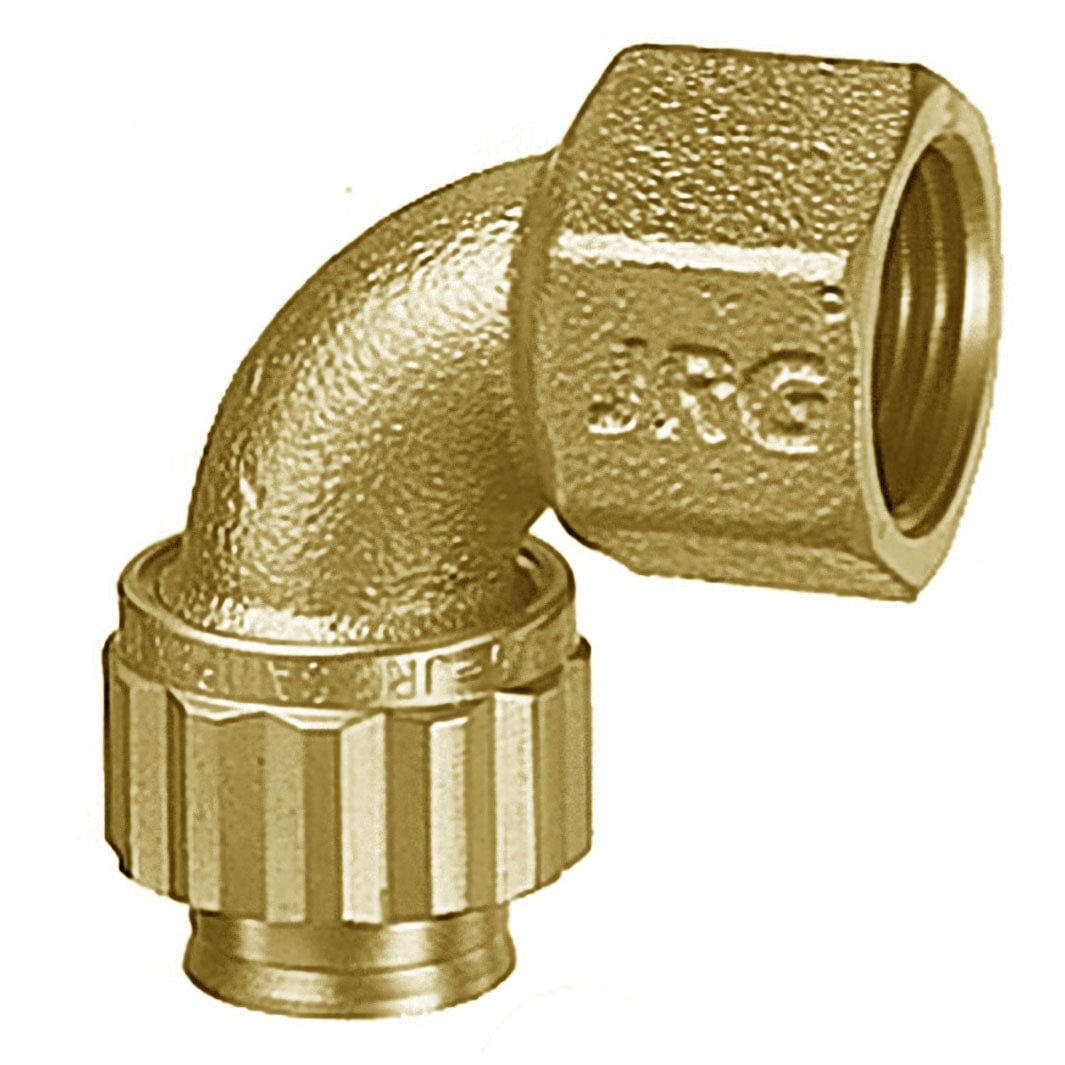 JRG Sanipex Albue med Innvendig Gjenge 1/2"x12mm JRG Sanipex Rørdeler tappevann AR-5112194
