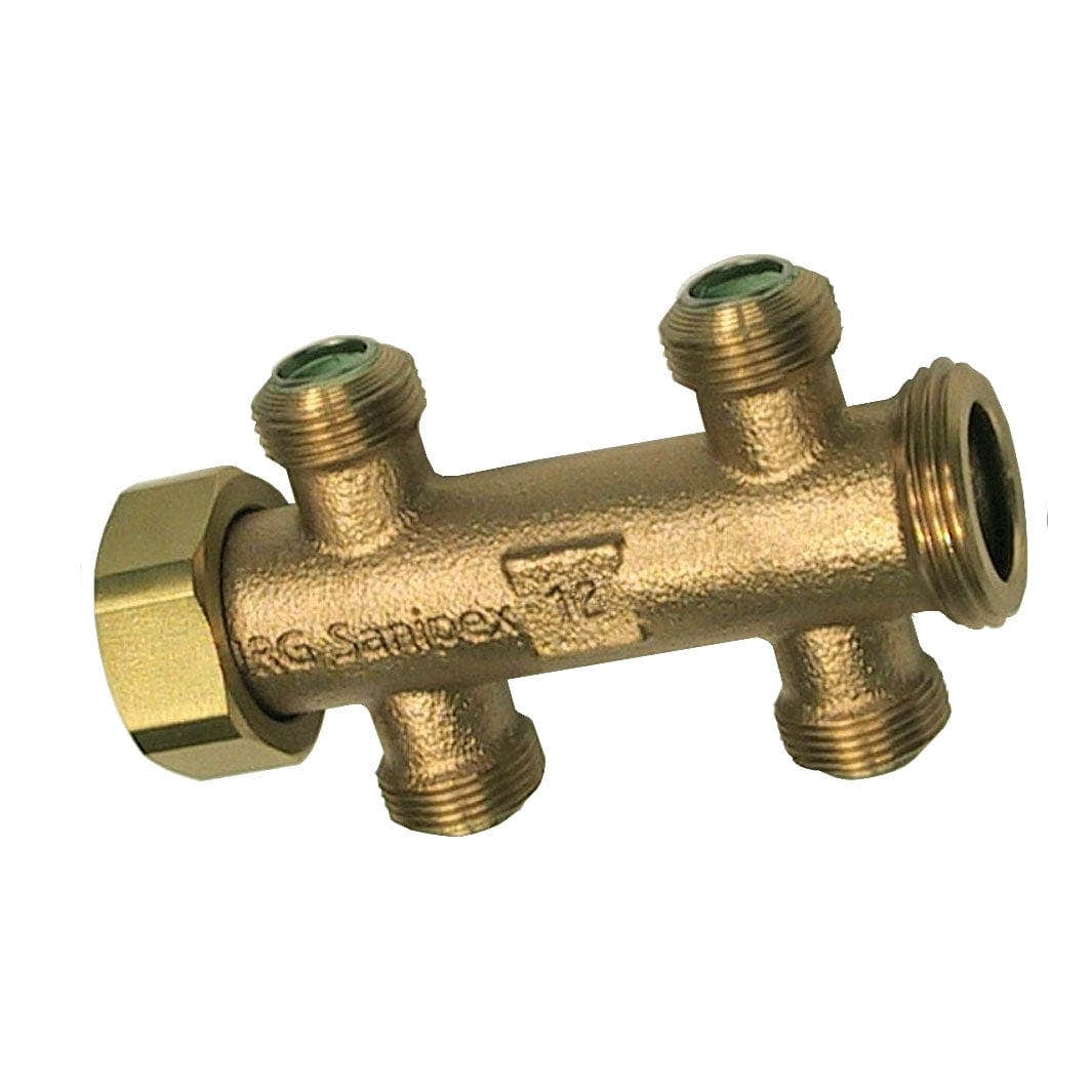 JRG Sanipex Fordeler 2+2 12mm JRG Sanipex Fordeler tappevann AR-5111778