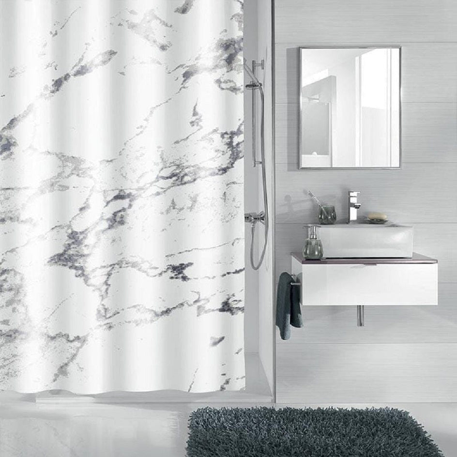 Kleine Wolke Dusjforheng Marble Antracit 180x200cm Kleine Wolke Dusjforheng GRO-7538968