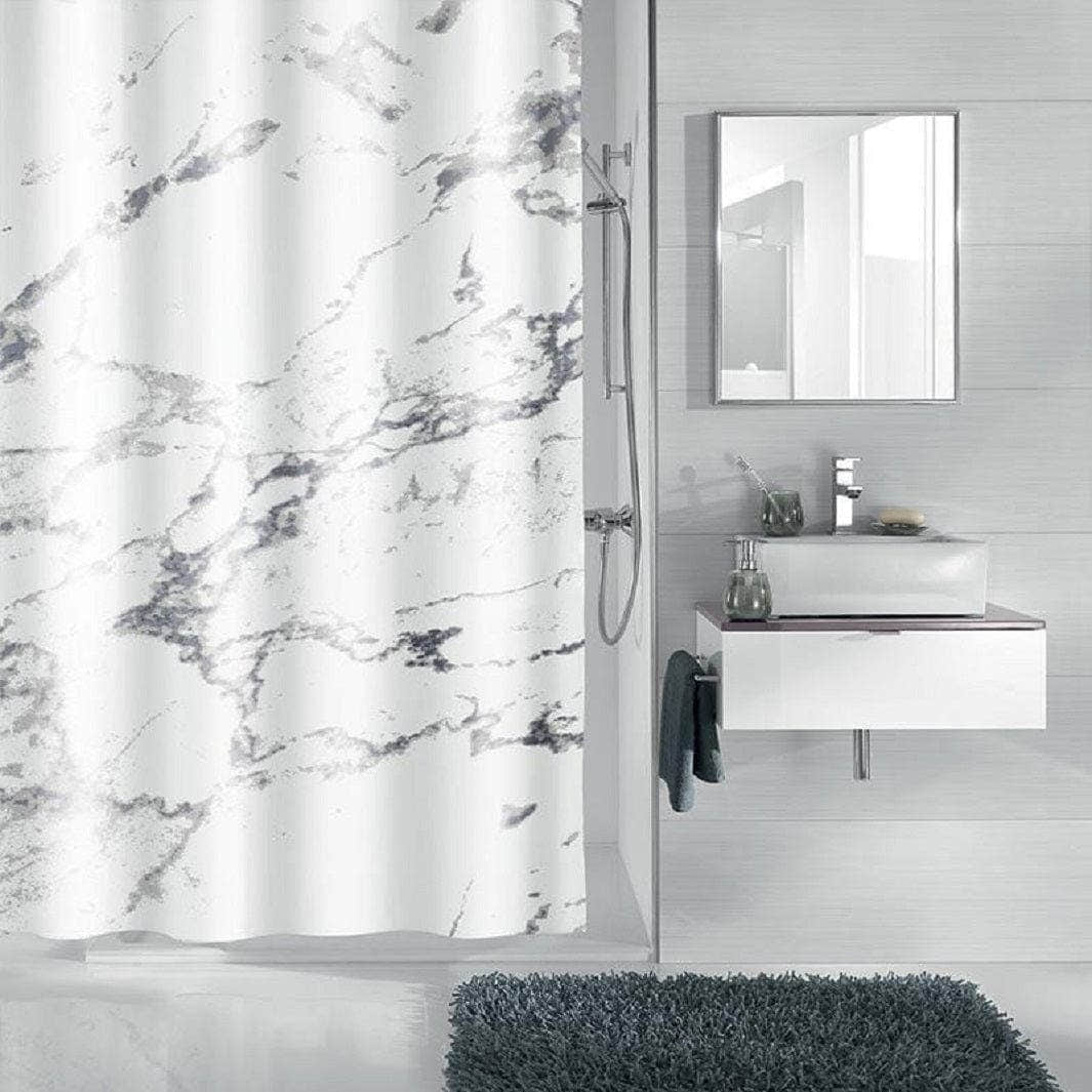 Kleine Wolke Dusjforheng Marble Antracit 180x200cm Kleine Wolke Dusjforheng GRO-7538968