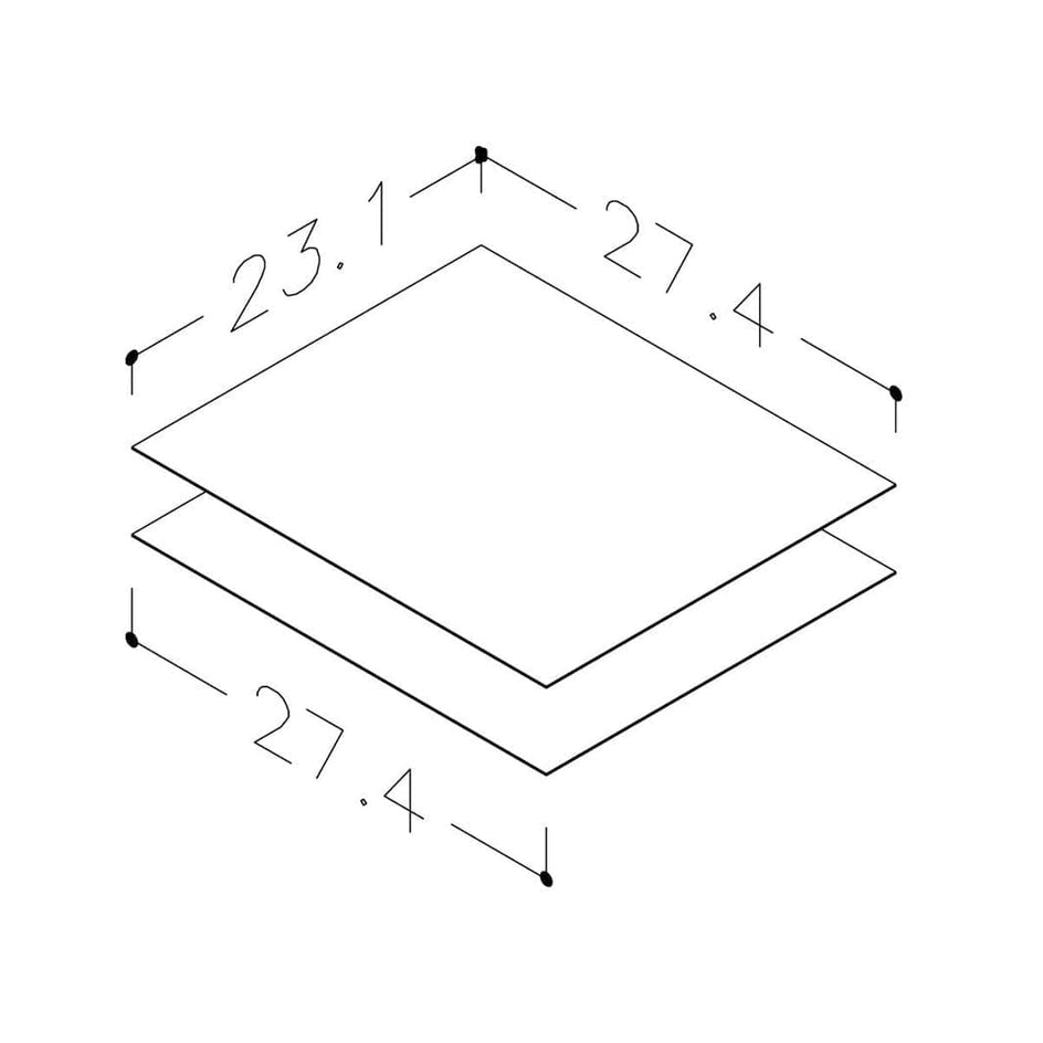 Korsbakken Antisklimatte Høyskap 35 35cm Korsbakken Tilbehør møbler KO-515031035