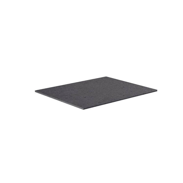 Korsbakken Benkeplate HPL Antrasitt / 60cm / Ingen Korsbakken Benkeplate bad KO-513719060
