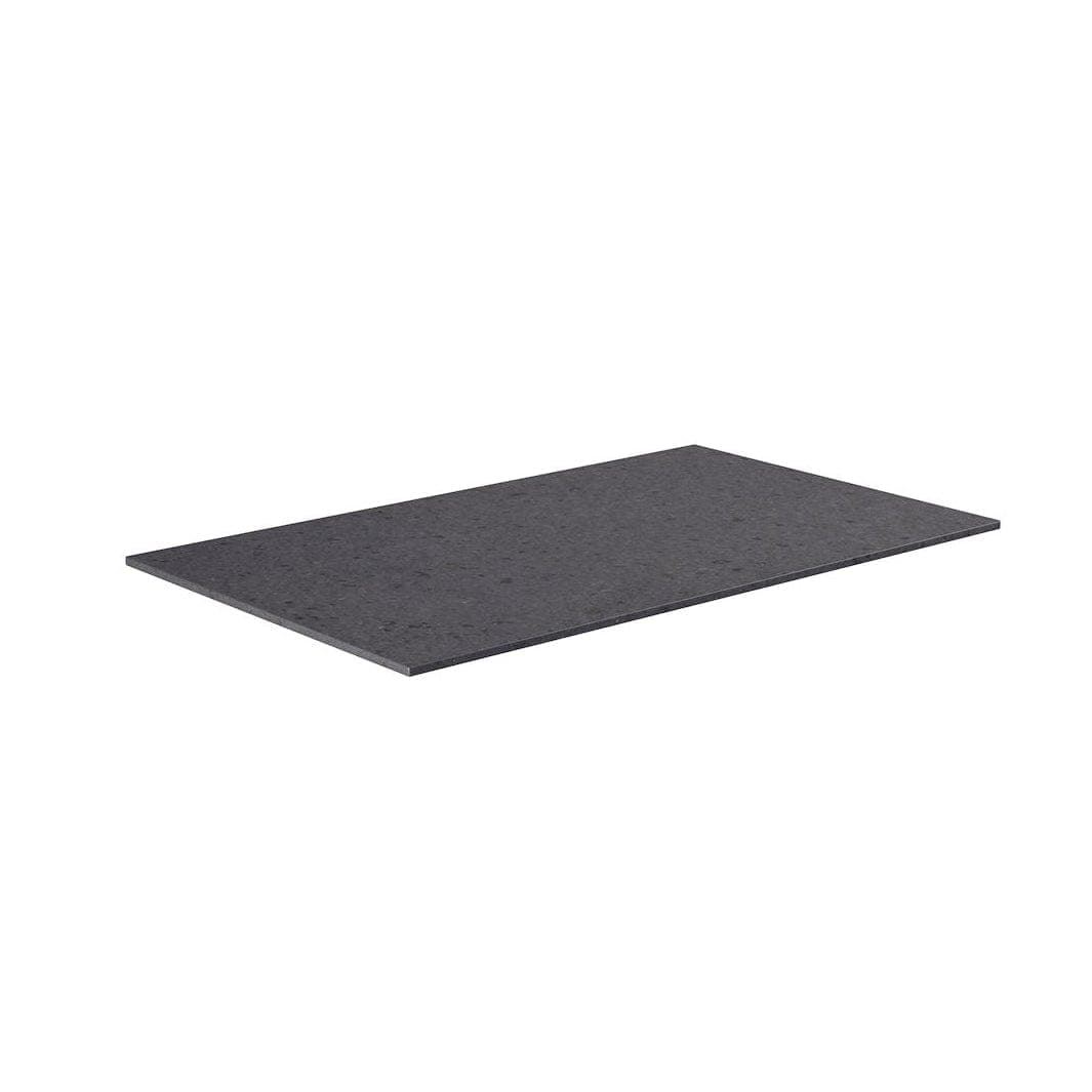 Korsbakken Benkeplate HPL Antrasitt / 80cm / Ingen Korsbakken Benkeplate bad KO-513719080