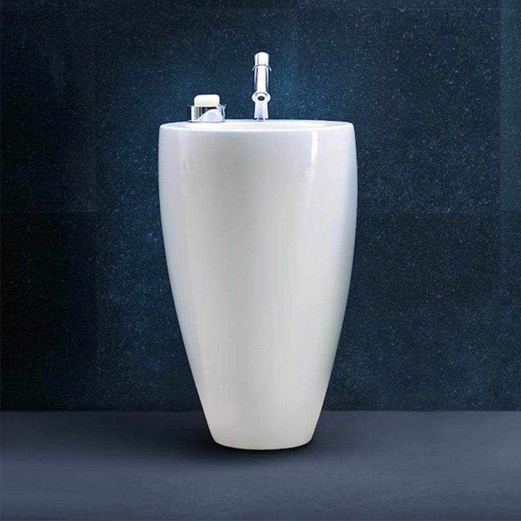 Laufen Alessi One Servant 811971 Hvit Laufen Baderomsservant BD-6135402