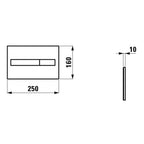 Laufen Betjeningsplate