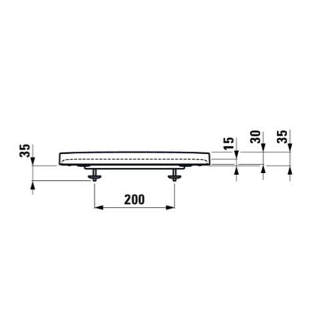 Laufen Kartell Toalettsete Svart Matt Laufen Toalettsete LA-6157324