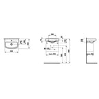 Laufen Kompas 810150 Servant Vegghengt