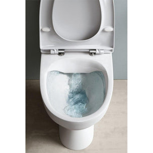 Laufen Kompas 827155 Rimless Toalett åpen S-lås