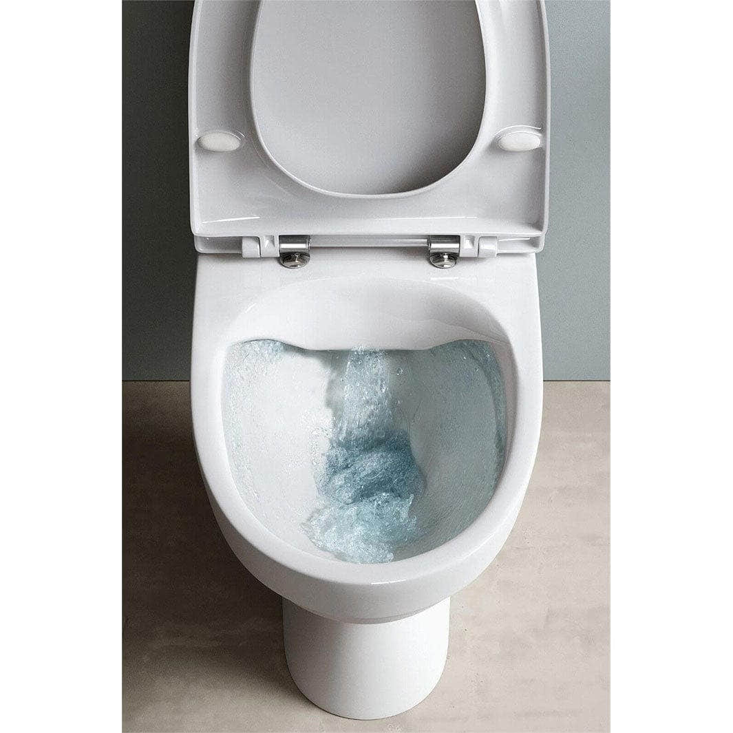 Laufen Kompas 827155 Toalett Rimless Hvit Laufen Gulvstående toalett LA-6122504